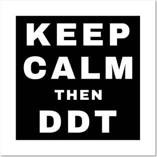 Keep Calm then DDT (Pro Wrestling) Posters and Art